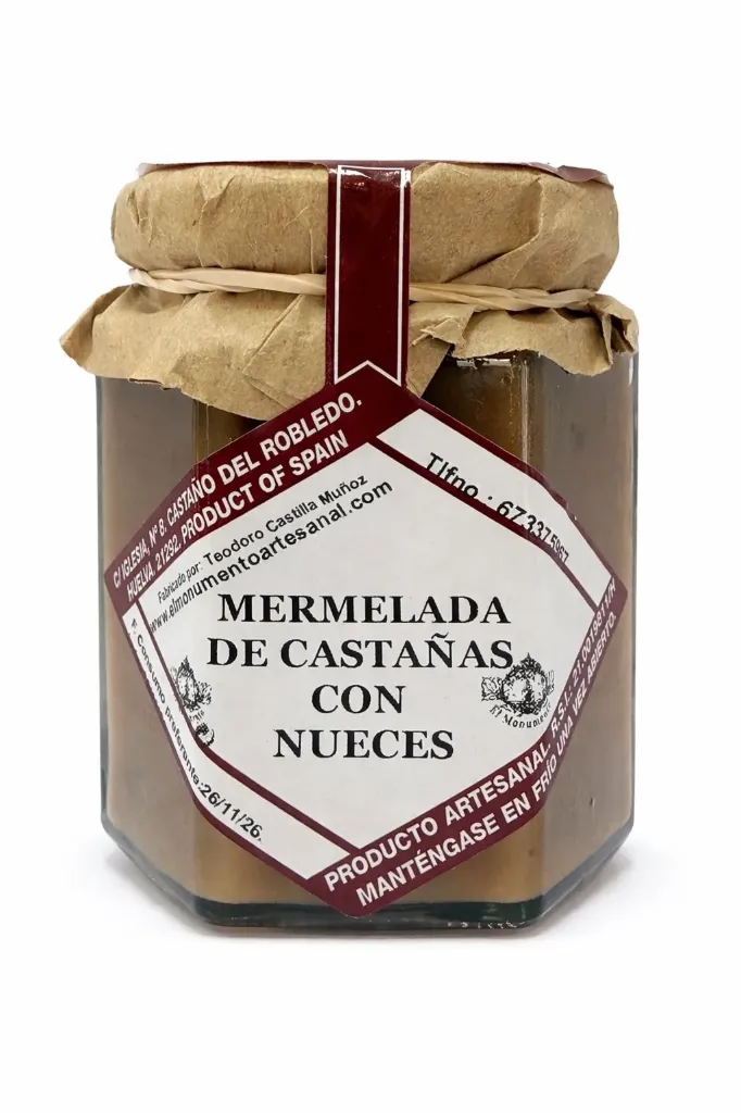 Mermelada de Castañas con Nueces