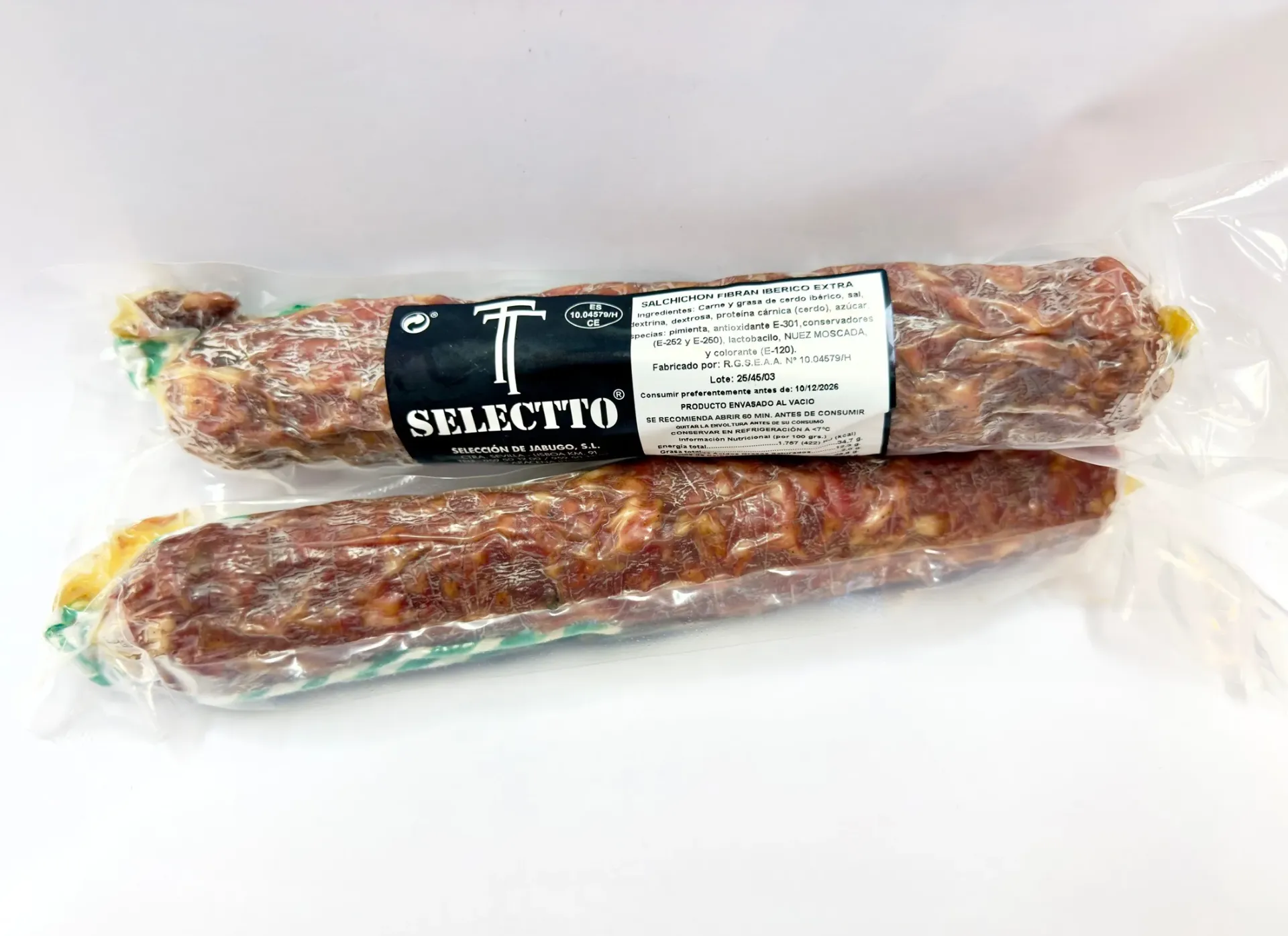 Salchichon Ibérico Fibran Selección (0,350 kg)