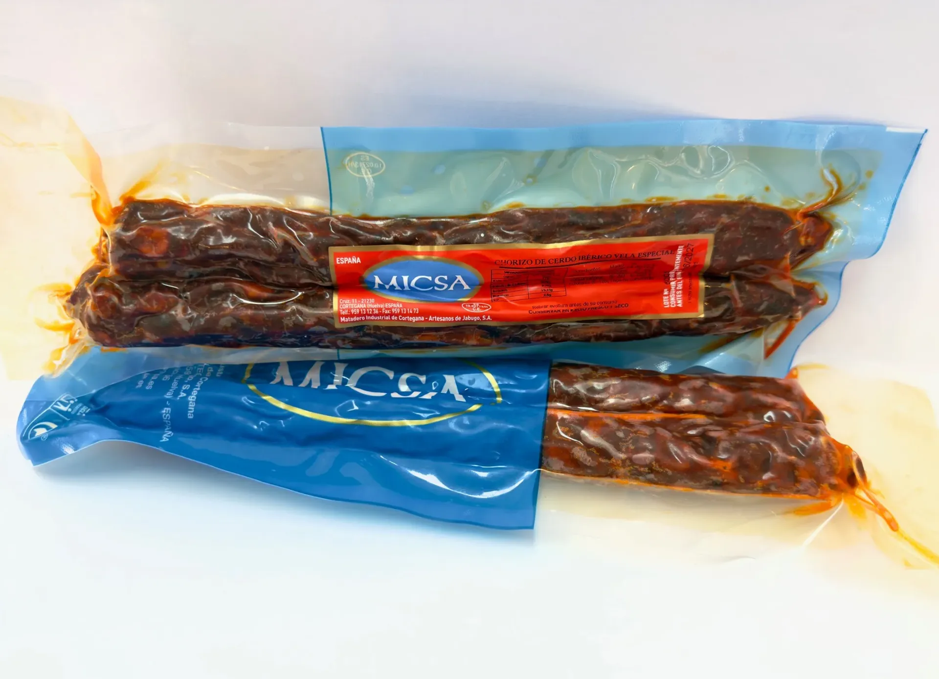 Chorizo Vela Ibérico (Pack 2 Uds.)