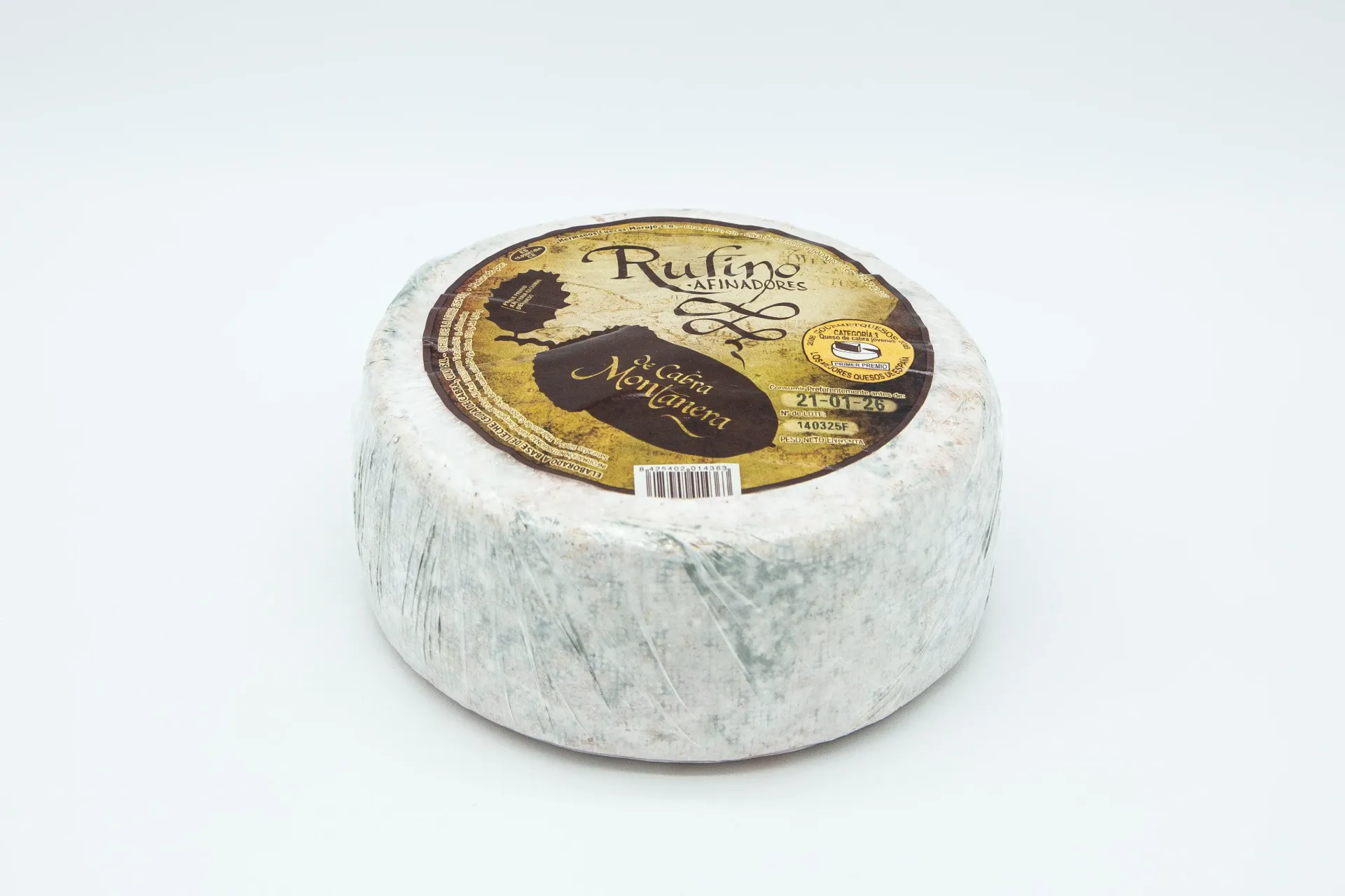 Queso Curado Cabra Montanera (0,900 - 1 kg)